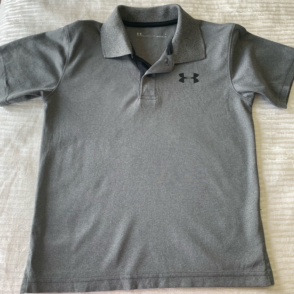 Under Armour Heat Gear polo size 7